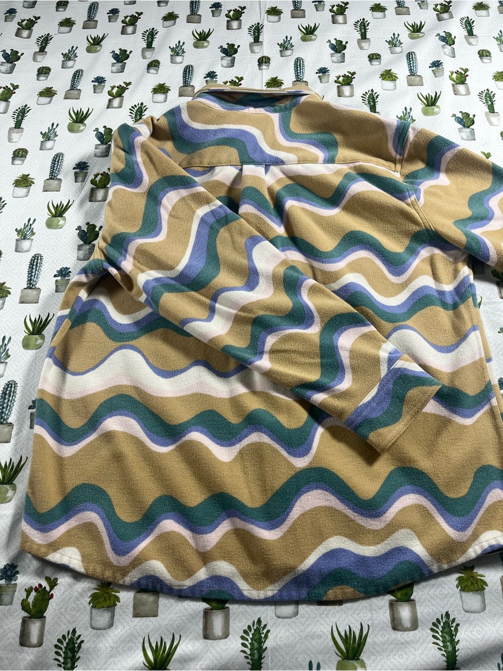 Chubbies Men’s “The Wiggle” LS Flannel Overshirt Button Up Size Large - Picture 11 of 16